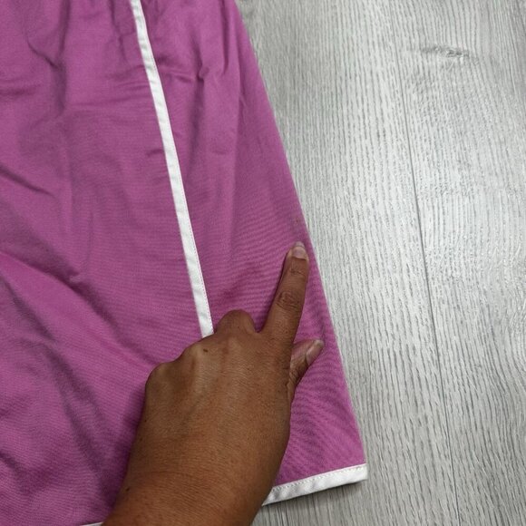 Vtg Oscar De La Renta Shift Dress Sz 4 Pink Sleeveless Colorblock Old Money - Picture 9 of 10